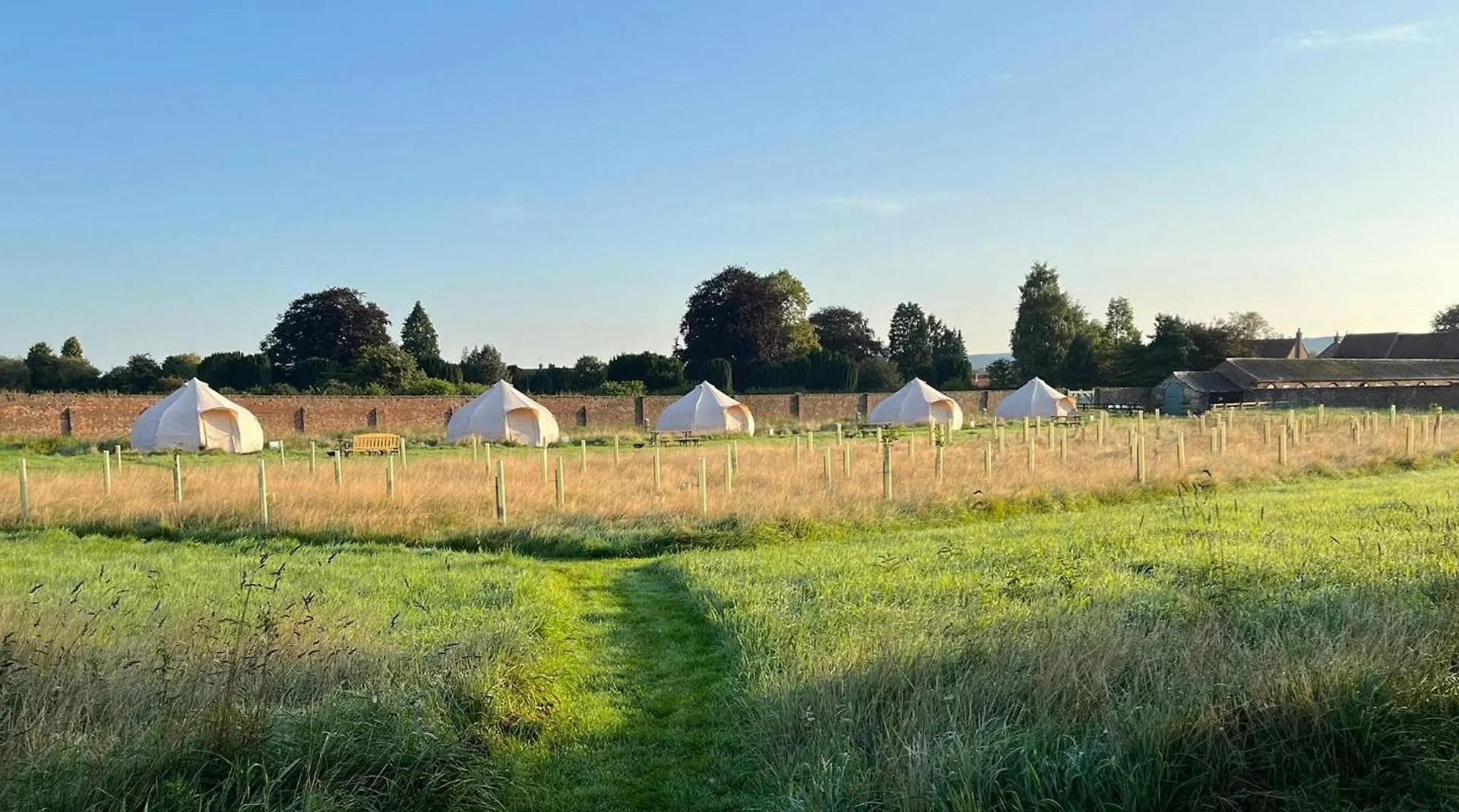 Campo de lujo Hotel Thirsk Hall Glamping Reino Unido